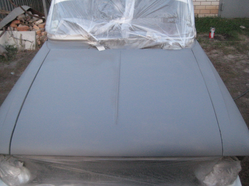 Грунтование кузова. — ИЖ Москвич 412, 1,5 л, 1973 года | стайлинг | DRIVE2