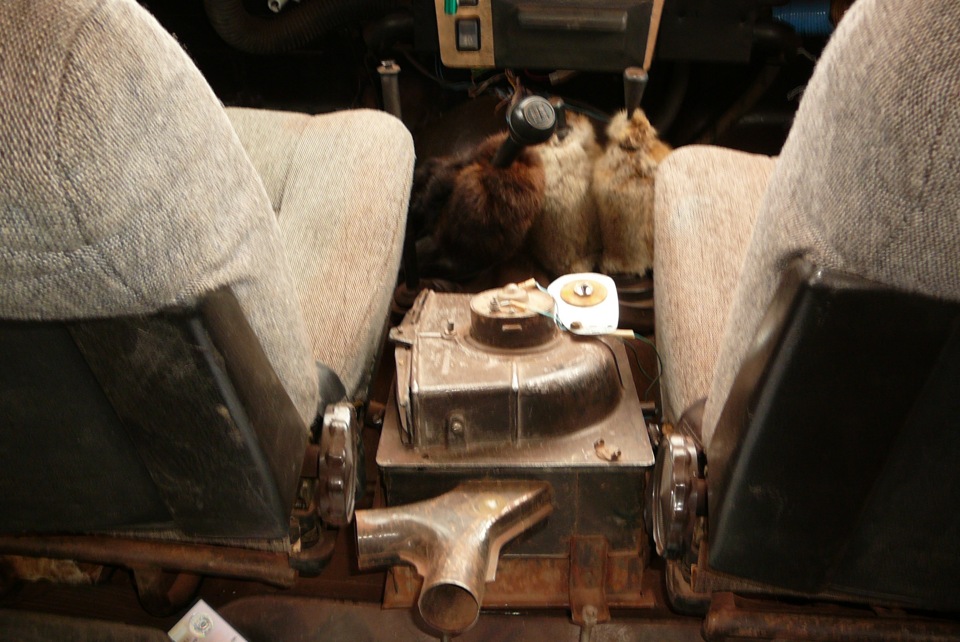 Печка номер два. — УАЗ 469, 1974 года | своими руками | DRIVE2