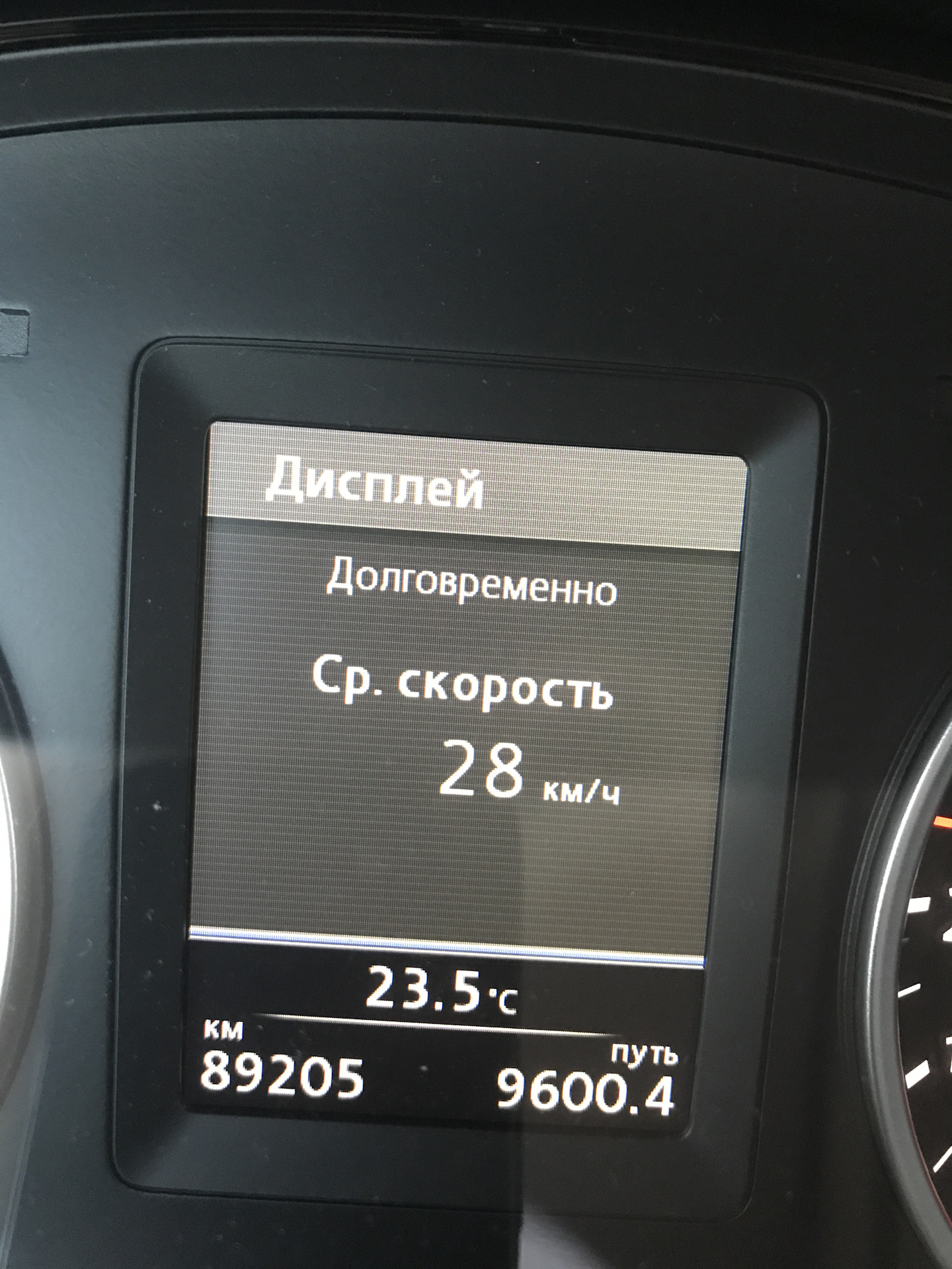 Городской расход