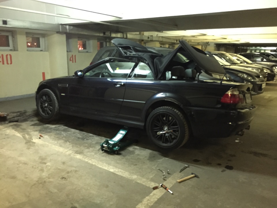 Датчик угла поворота руля — BMW M3 Convertible (E46), 3,2 л, 2003 года ...