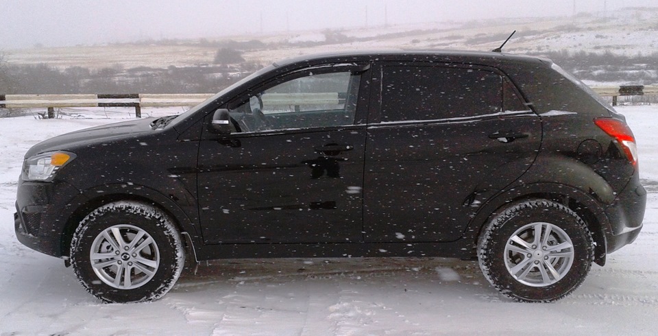 зимние Нордман СУВ 215/70/16 — SsangYong Actyon (2G), 2 л, 2014 года ...