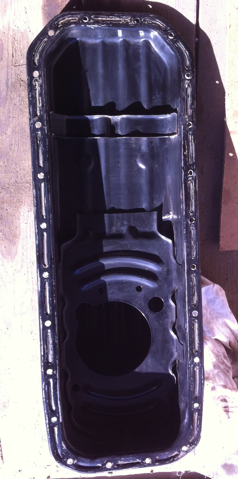 Вот что было в картере контрактного двигателя. — Toyota Mark II (90), 2 ...