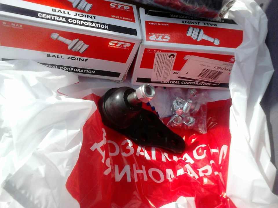 Заменил шаровые и втулки стойки стабилизатора — Chevrolet Lanos, 1,5 л ...