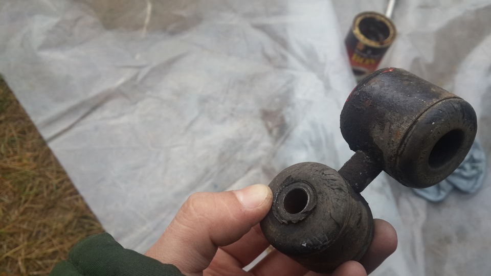 Замена крабов и стоек стабилизатора. — Lada 2115, 1,5 л, 2006 года ...