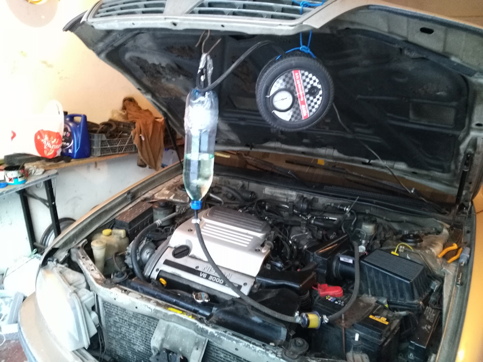 Промывка форсунок винсом — Nissan Maxima IV (A32), 3 л, 1995 года ...