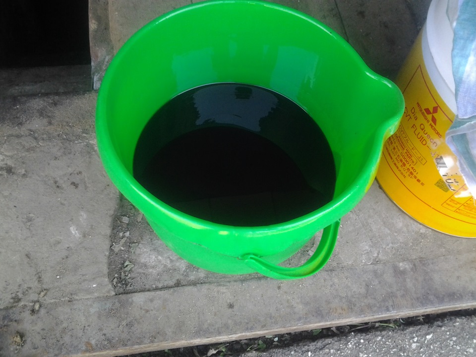 Замена масла в CVT. — Mitsubishi Lancer Sportback, 1,8 л, 2008 года