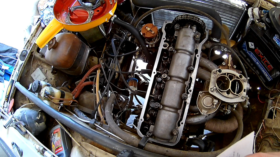 Замена шпилек, настройка клапанов — Lada 2106, 1,3 л, 1987 года ...