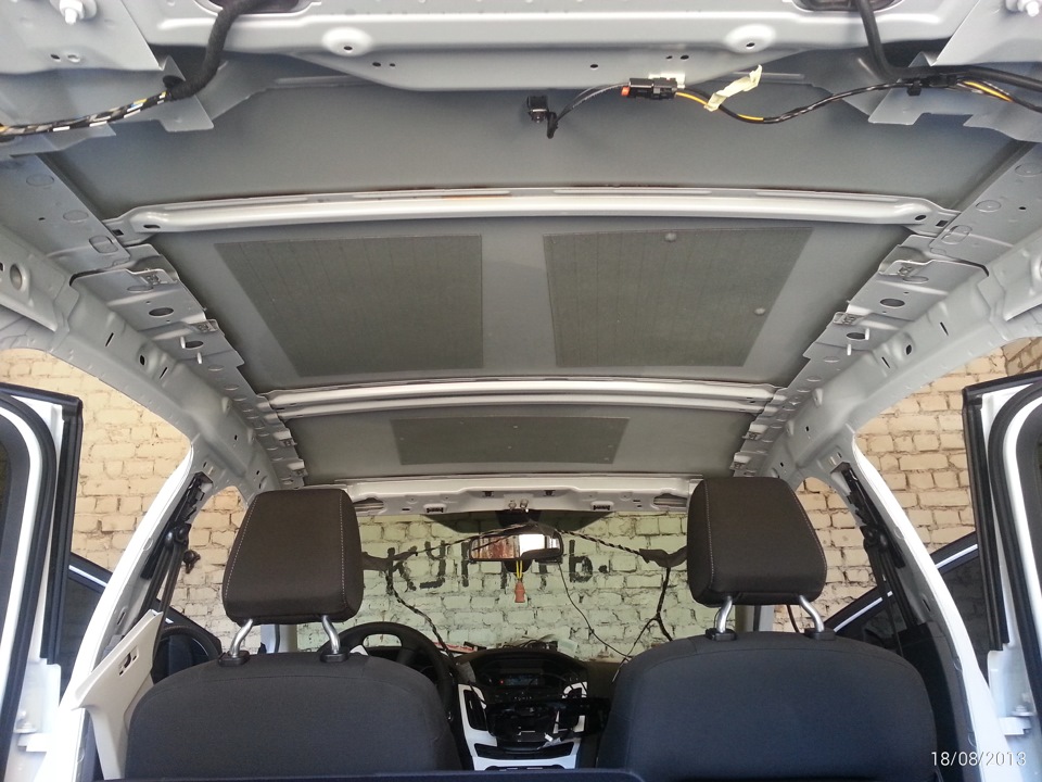 Как снять потолок форд галакси шумоизоляция #3 крыша - Ford Focus III Hatchback, 2 л, 2013 года стайлинг DRIVE2