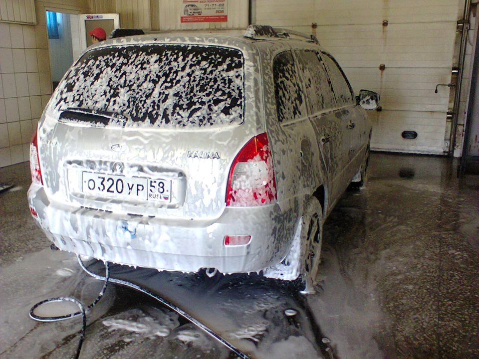 Всех с праздником)) — Lada Калина универсал, 1,6 л, 2011 года | просто ...