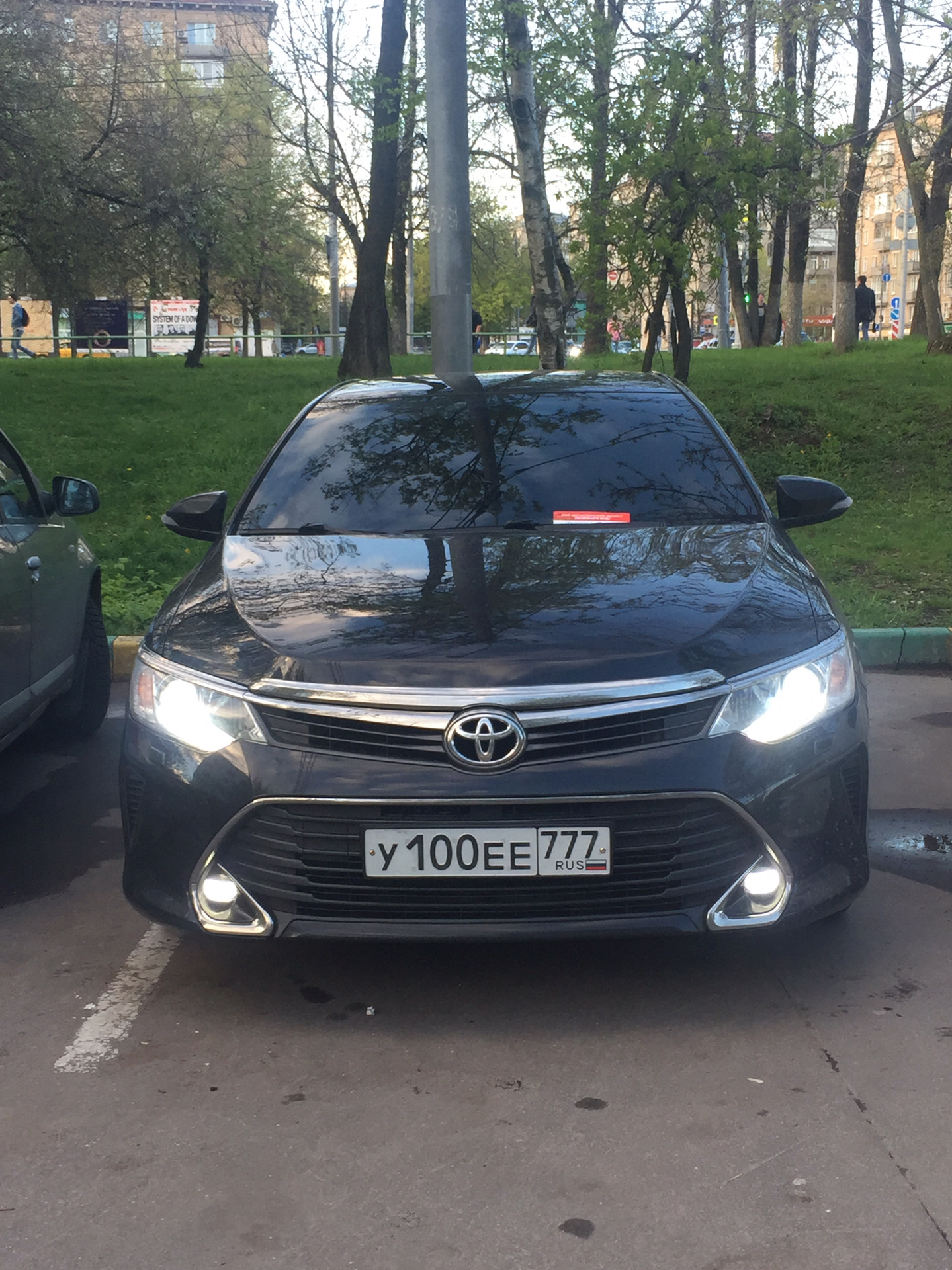 Тойота камера. Бункер Камри 3.5 v55. Камри 55 бункер. Камри 55 3.5 бункер. Toyota Camry 55 бункер.