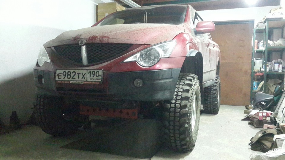 Ssangyong actyon sports свап