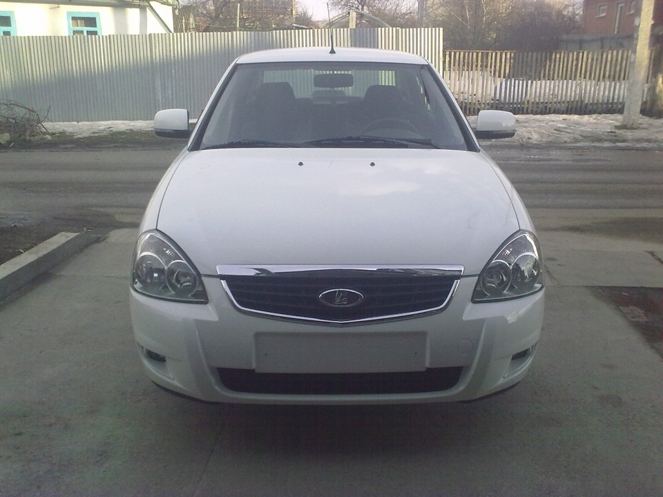 Переделка зеркал SE в зеркала SE люкс + врезка ПТФ — Lada Приора седан ...