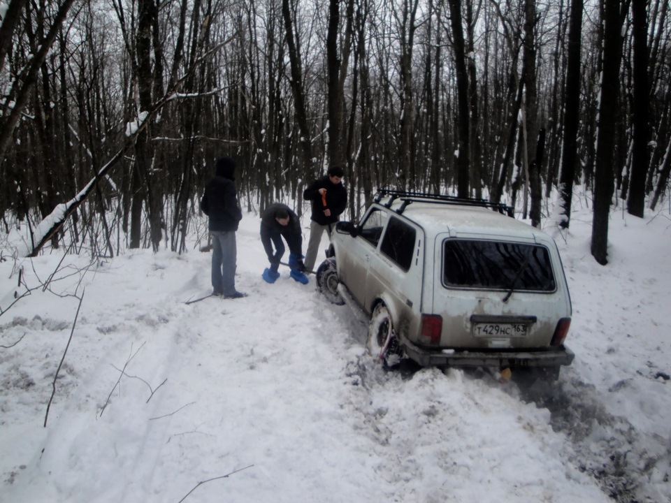 Цепи и покатушки — Lada 4x4 3D, 1,7 л, 2010 года | покатушки | DRIVE2