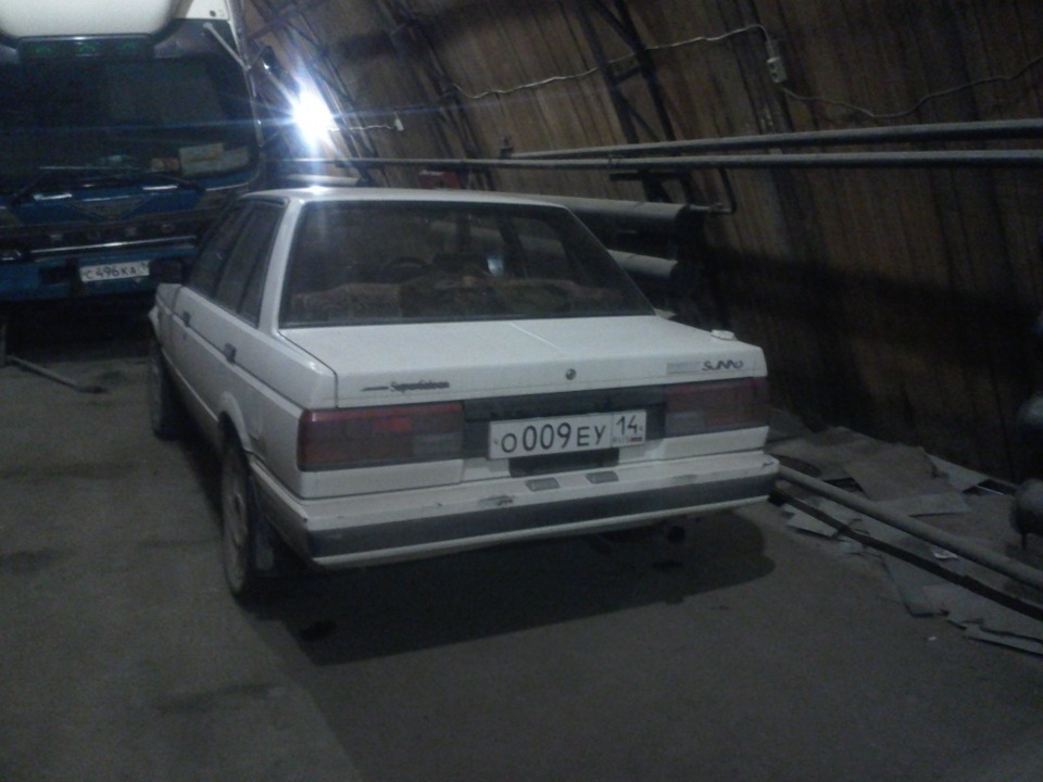 завел машину — Nissan Sunny (B12), 1,5 л., 1986 года | обкатка | DRIVE2