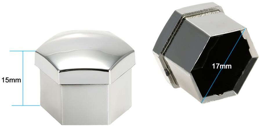 Колпачки на болты колес — Nissan Almera V (G11/15), 1,6 л, 2015 года ...