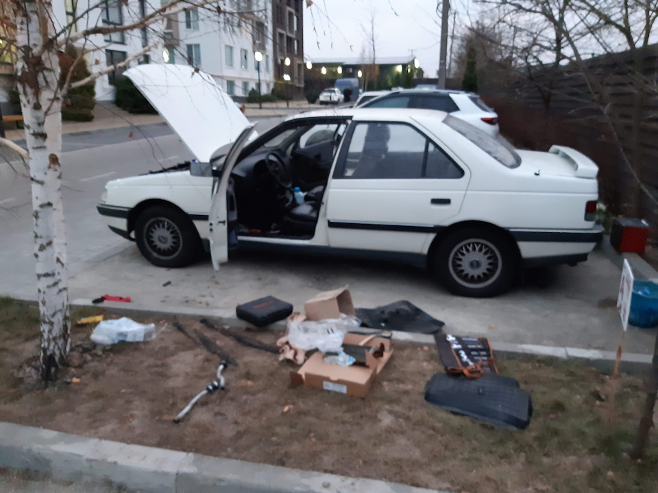 Замена радиатора печки или привет камасутра — Peugeot 405, 1,9 л, 1988 ...