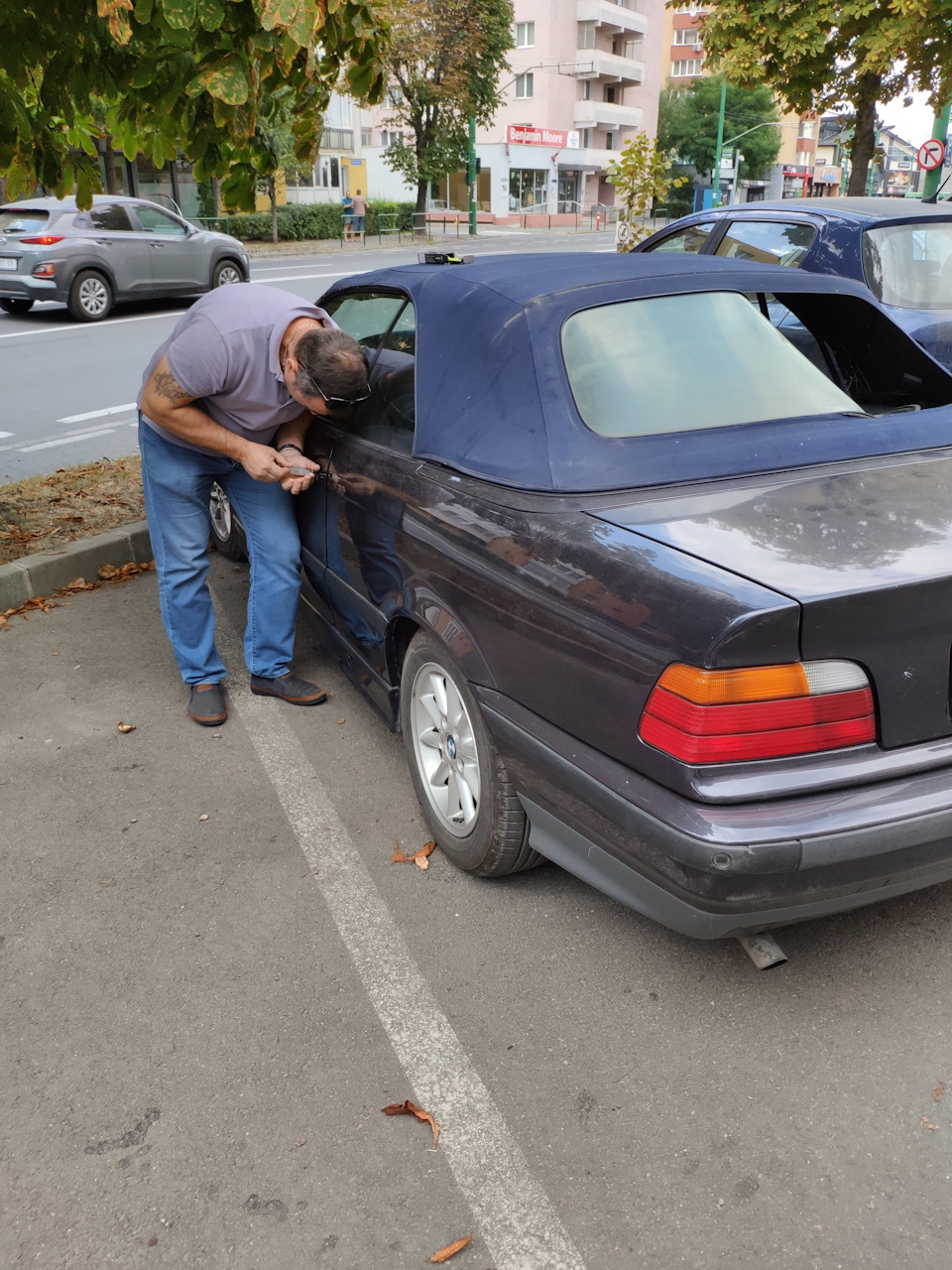 Потерялся ключ или причем тут утюг! — BMW 3 series Convertible (E36), 1,8  л, 1996 года | поломка | DRIVE2