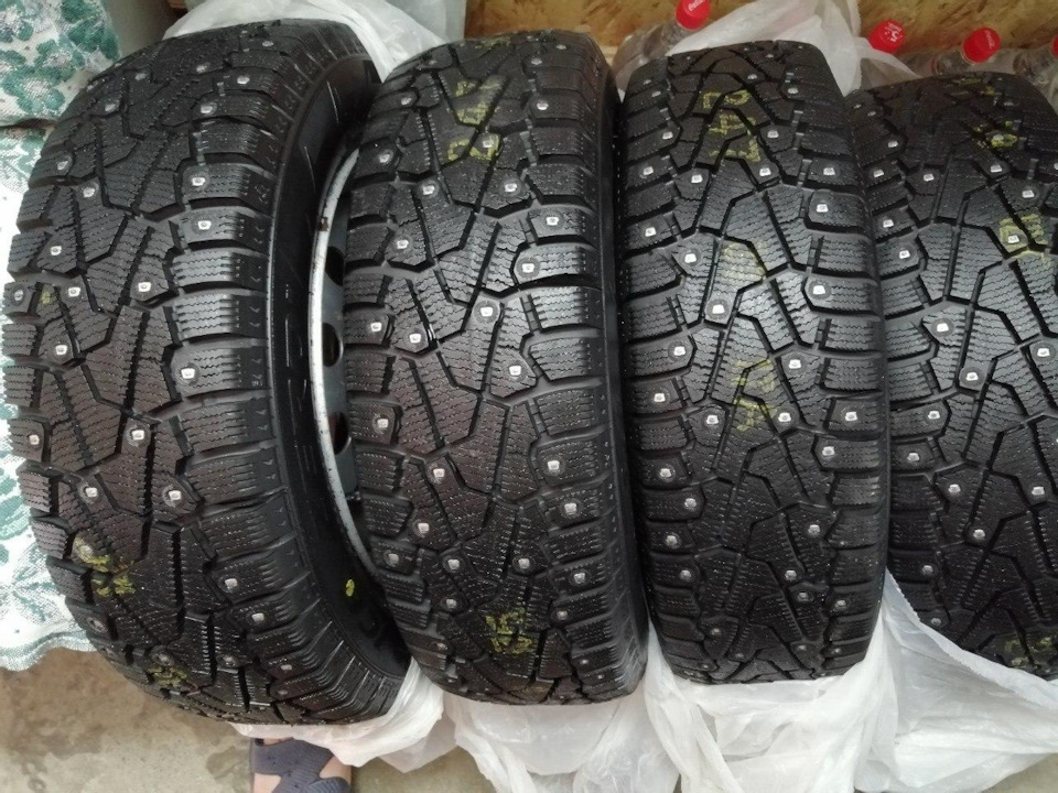 Pirelli Ice Zero — Lada Гранта (2G) FL, 1,6 л, 2019 года | шины | DRIVE2
