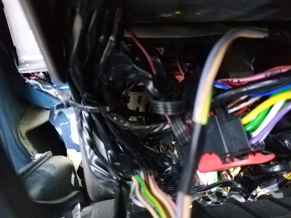 Проводка вокруг мозгов автомобиля — Peugeot Partner Tepee