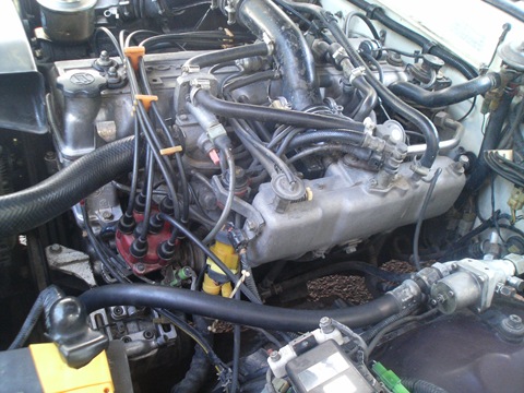 Engine wash - Toyota Crown 20L 1981