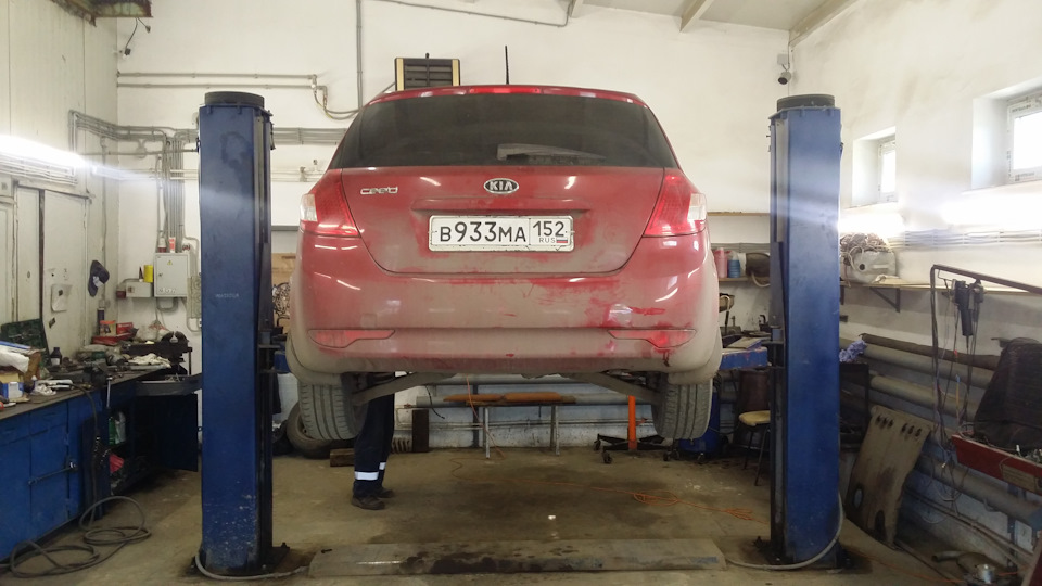 Замена переднего левого ступичного/опорного подшипника + фильтра! — KIA ...