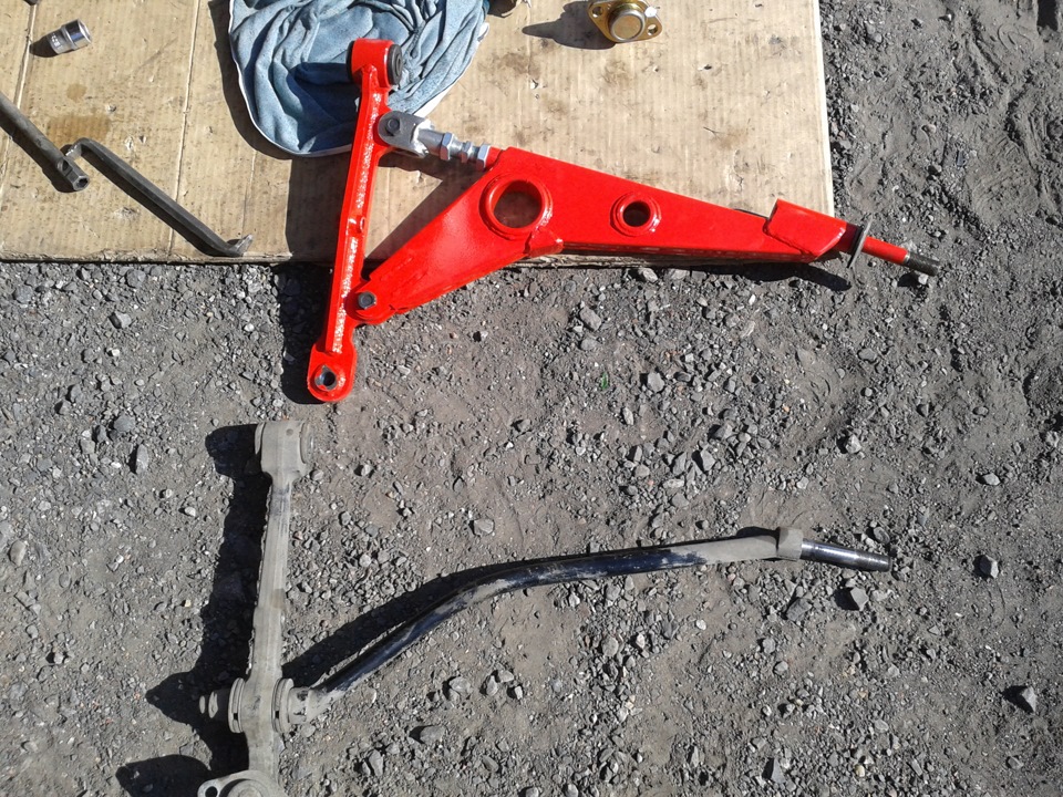 Треугольные рычаги ТМ + гитары приора2 — Lada Приора хэтчбек, 1,6 л ...