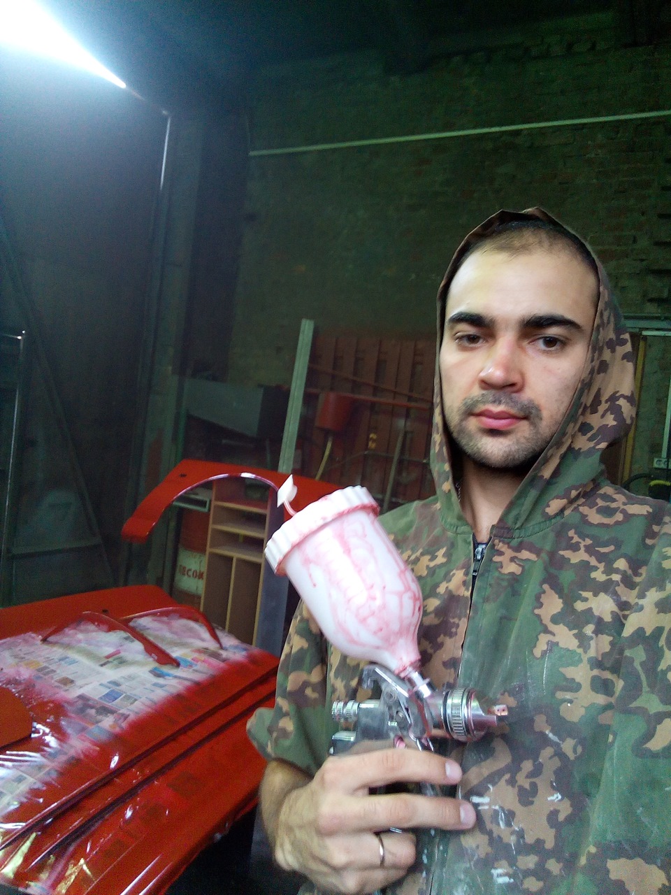 Кузовной ремонт. 5я часть. Окрас навесного. — Toyota Carina II (T170 ...