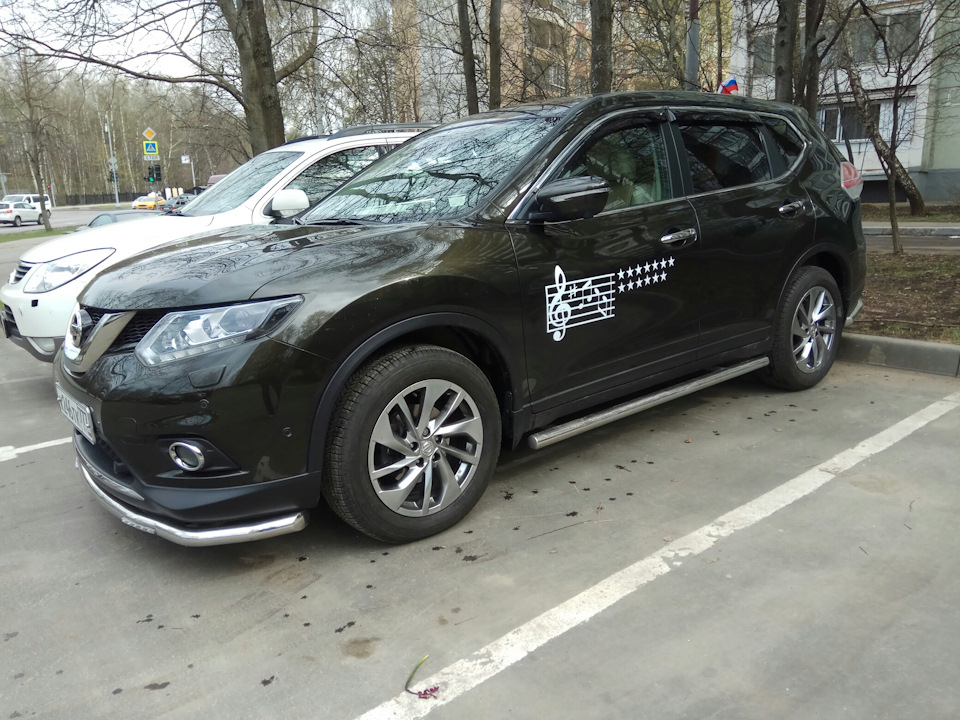 Раскудрявый клен зеленый, лист резной… — Nissan X-Trail III (t32), 2,5 ...