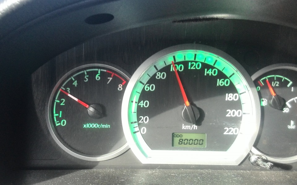 вот так мало я езжу=) — Chevrolet Lacetti 5D