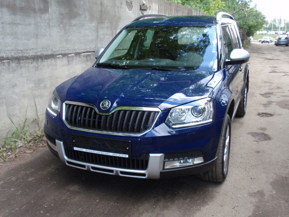 Skoda Yeti, 2014 г.в.коврики в салон — Carpet на DRIVE2