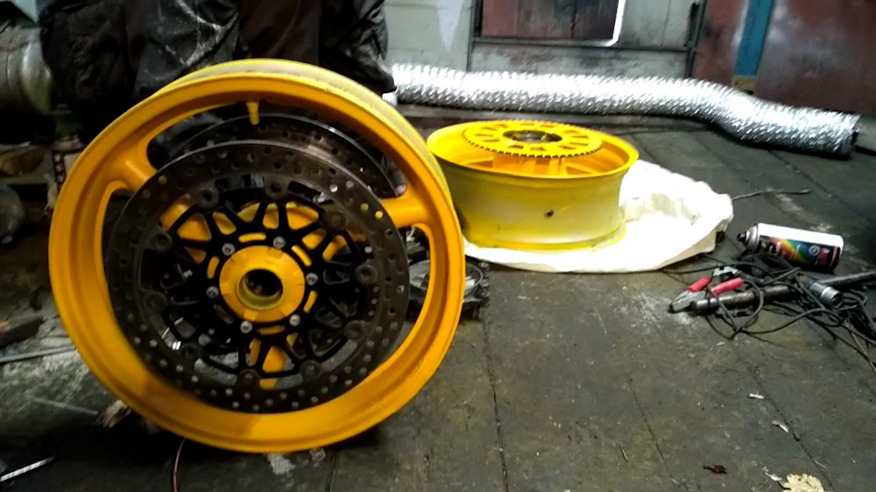 Как прокатать диски на HONDA CBR929 RR Fireblade — DRIVE2