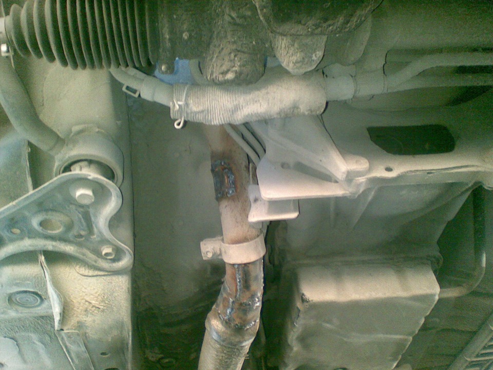 Глушитель. Печальбеда№2 — Toyota Chaser (90), 2,4 л, 1994 года | своими ...