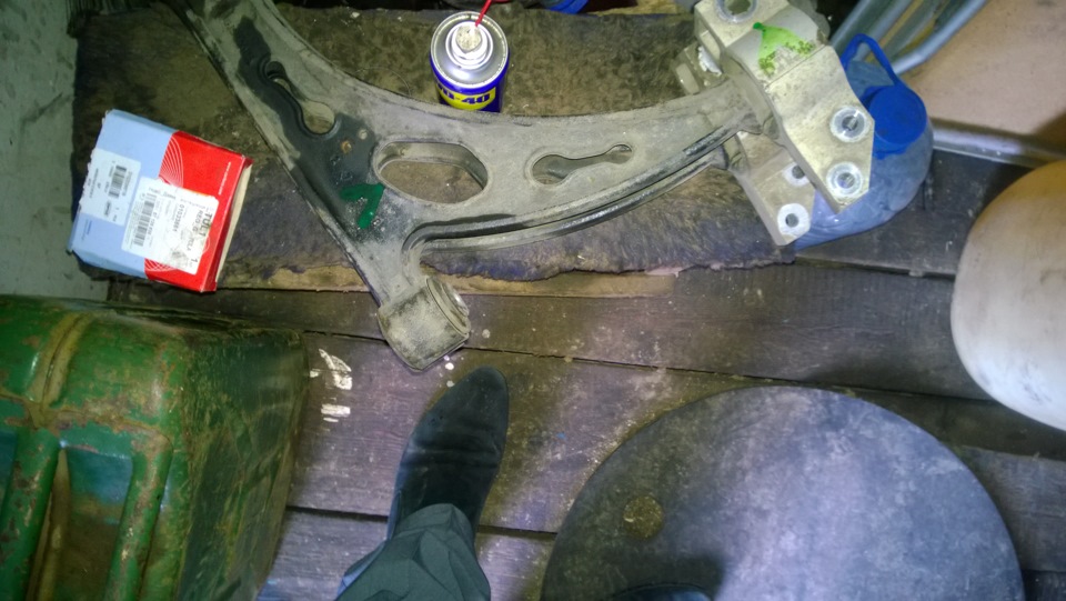 снял рычаги 6