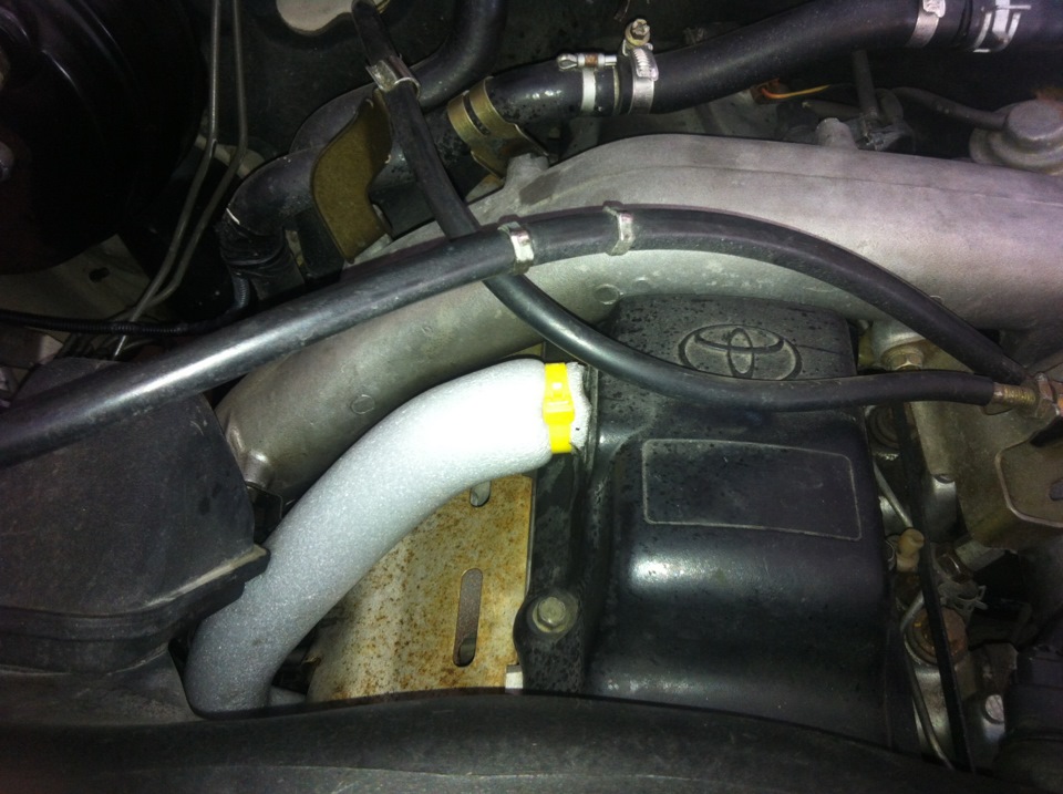 Сапун перестыл — Toyota Hilux Surf (3G), 4 л, 1996 года | своими руками ...