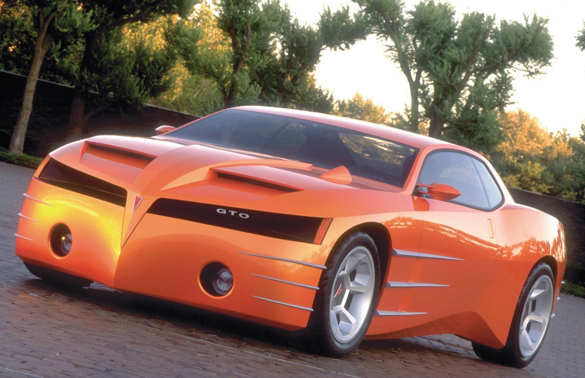 Понтиак спорт фото Неизданные шедевры на колесах/Pontiac GTO Concept 1999 года, или откуда у дизайн