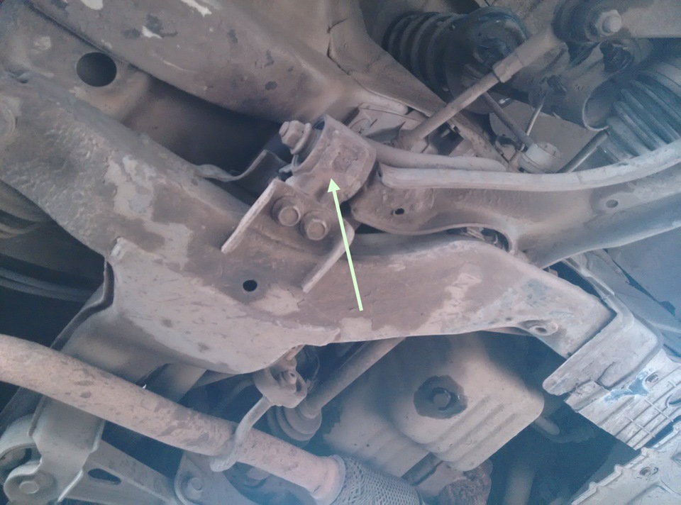 Замена рычага подвески и стабилизаторов. — Chevrolet Spark (M300), 1 л ...