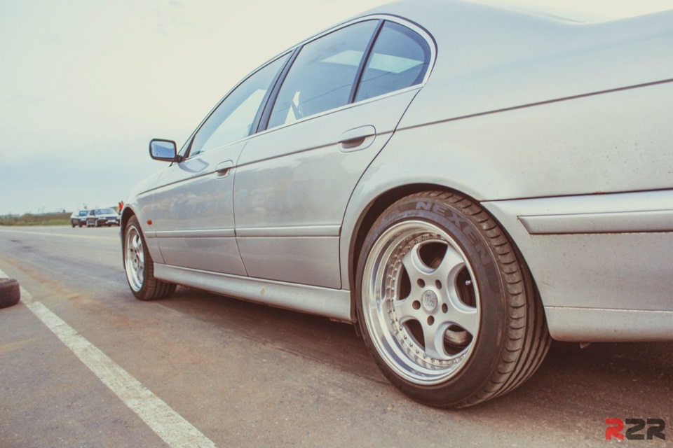 мои долгожданные разноширокие R17) — BMW 5 series (E39), 2,5 л, 2003 ...