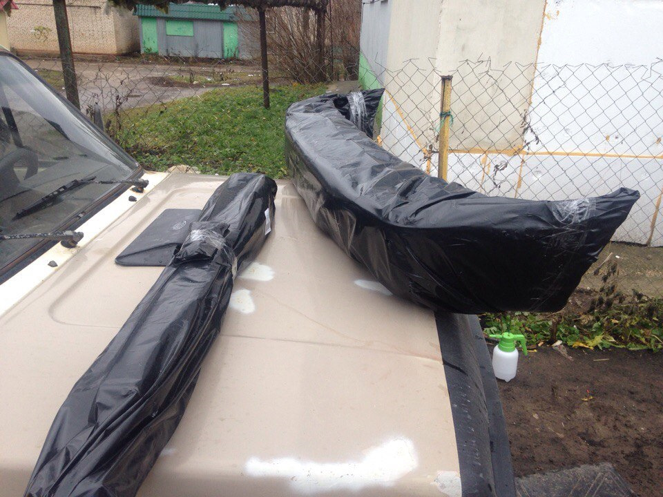 Зеркала от 214 нивы, бампера урбан и не только) — Lada 4x4 3D, 1,6 л ...