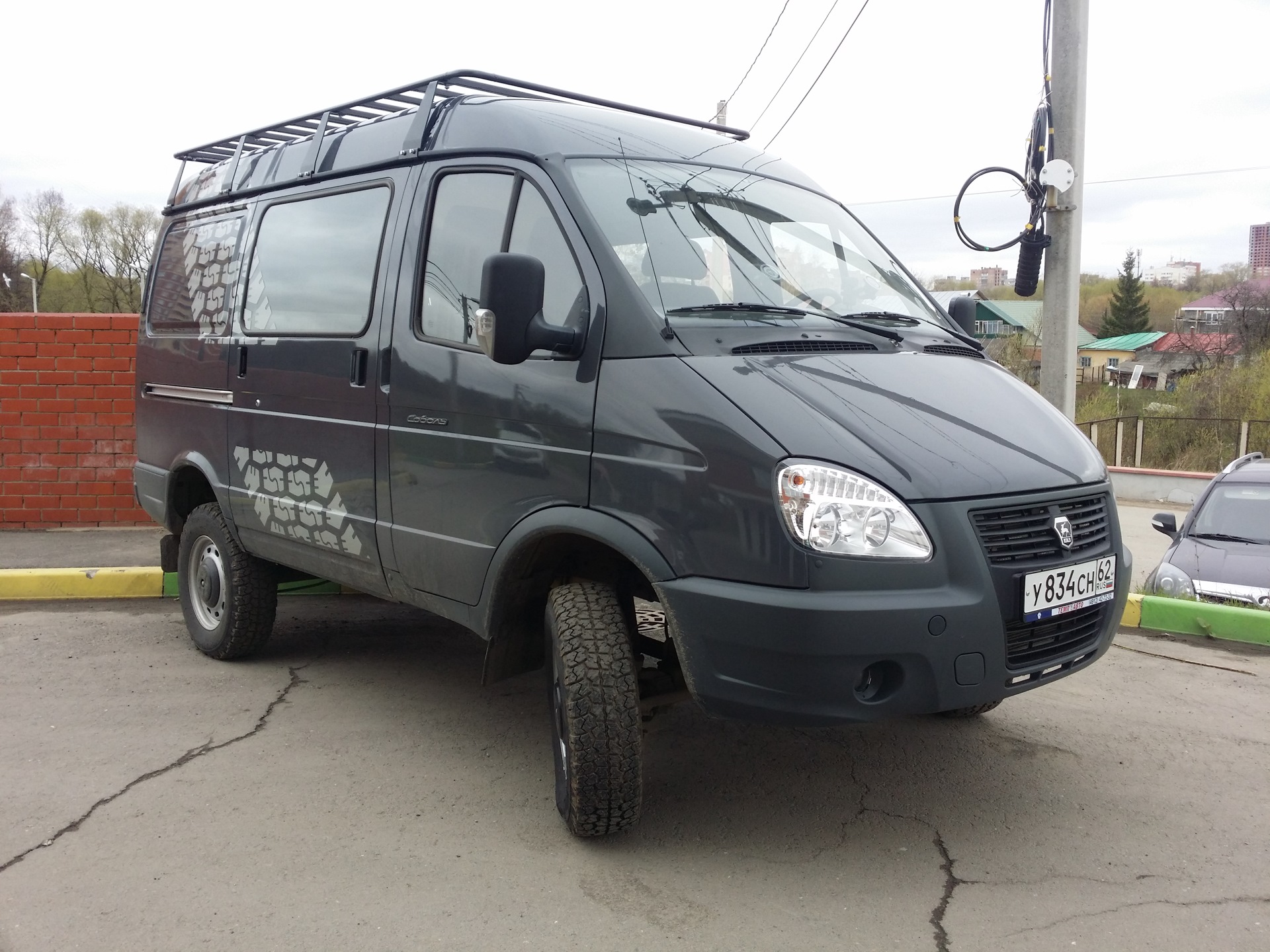 Экспедиционный багажник / площадка на Соболь 4x4. Часть2 — ГАЗ Соболь 4х4,  2,9 л, 2015 года | тюнинг | DRIVE2