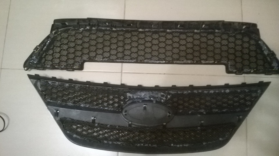 Сетка в решетку радиатора — DRIVE2