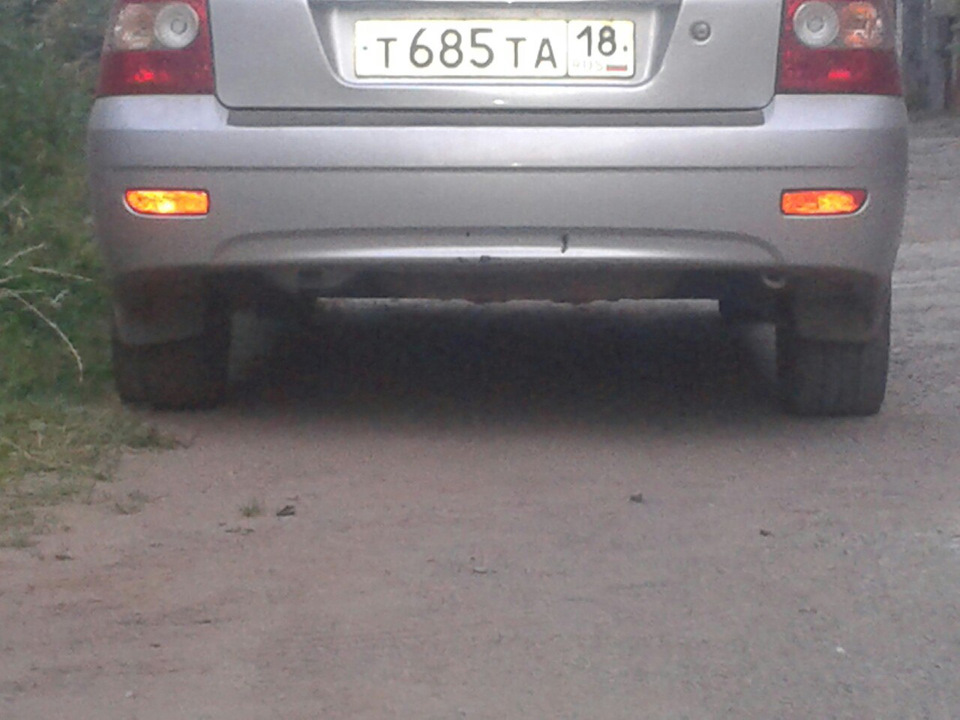 Проставки. Вылет колес +5мм. — Lada Приора хэтчбек, 1,6 л, 2009 года ...