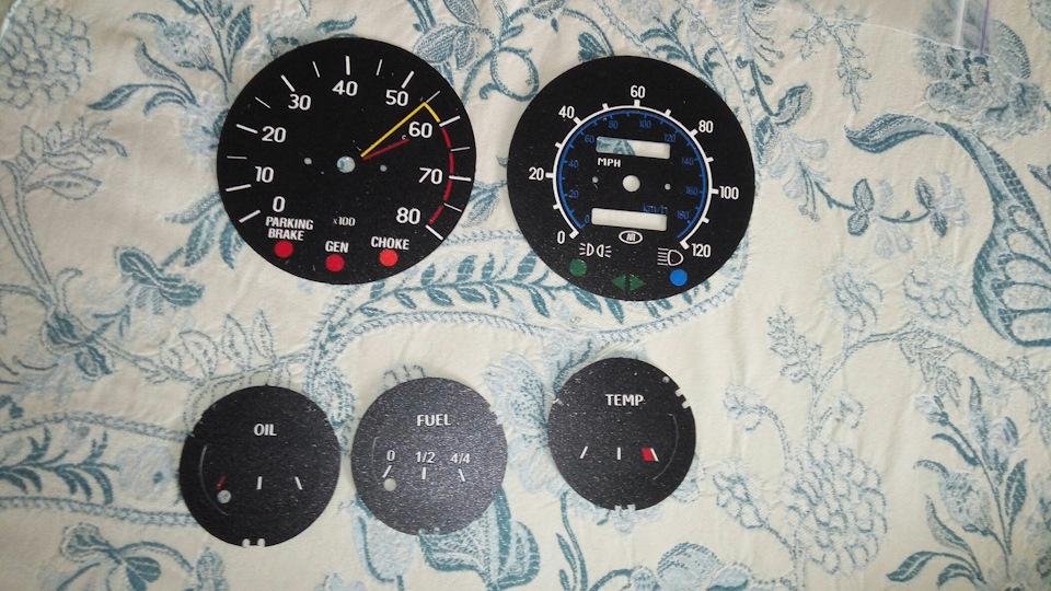 Экспортные шкалы ВАЗ 2106 — DRIVE2