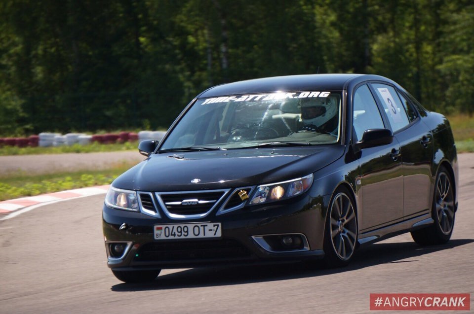 Брест time attack. Записка для меня. — Saab 9-3 (2G), 2 л, 2009 года ...