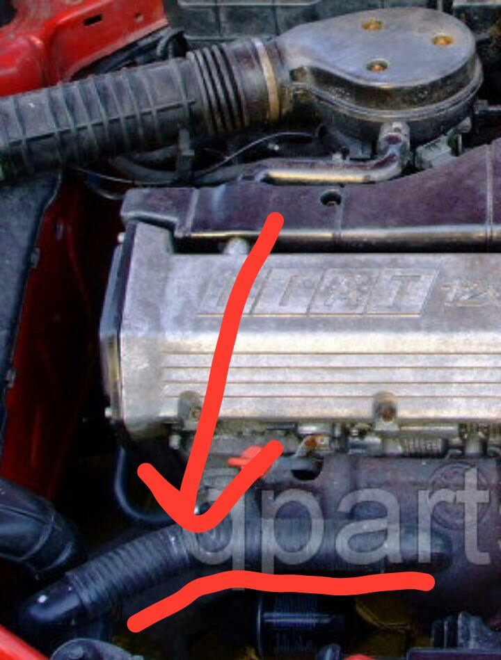 Гофра на воздузан Фиат брава.1.4 — FIAT Brava, 1,4 л, 1998 года ...
