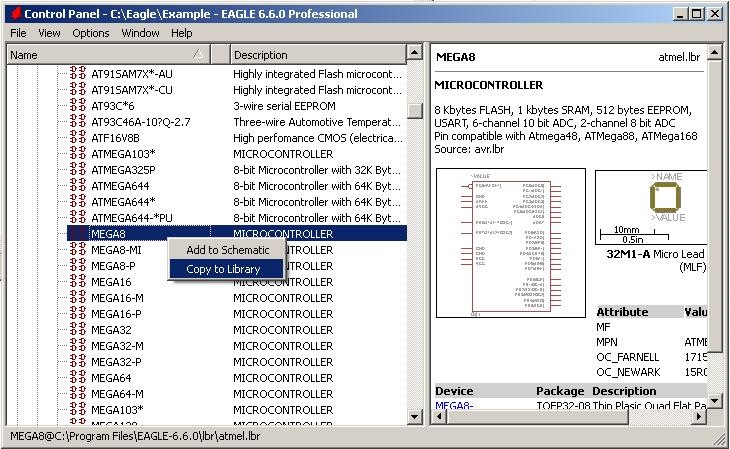 Библиотеки для eagle cad