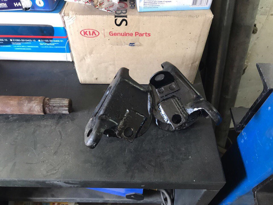 Смещение балки 2см. (Пневма начало) — Lada Приора седан, 1,6 л, 2013 ...