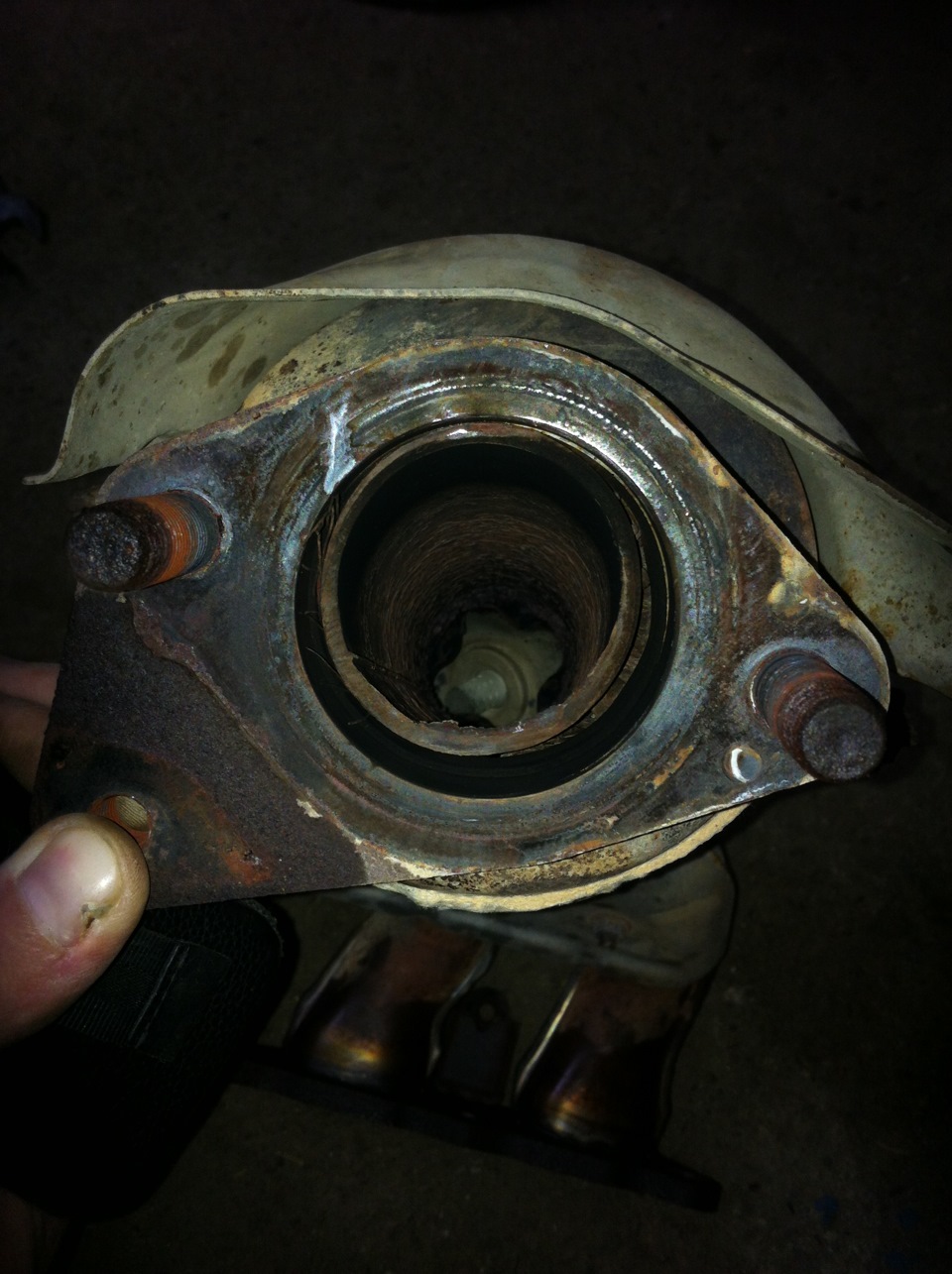 Ставим паук, и меняем всю выхлопную систему! — Mitsubishi Lancer IX, 2 ...