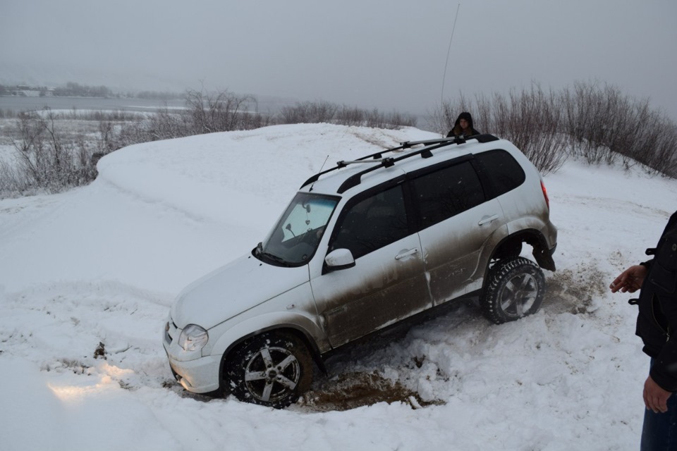 Шеви Нива зимой