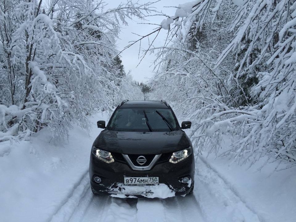 Nissan x trail холодно