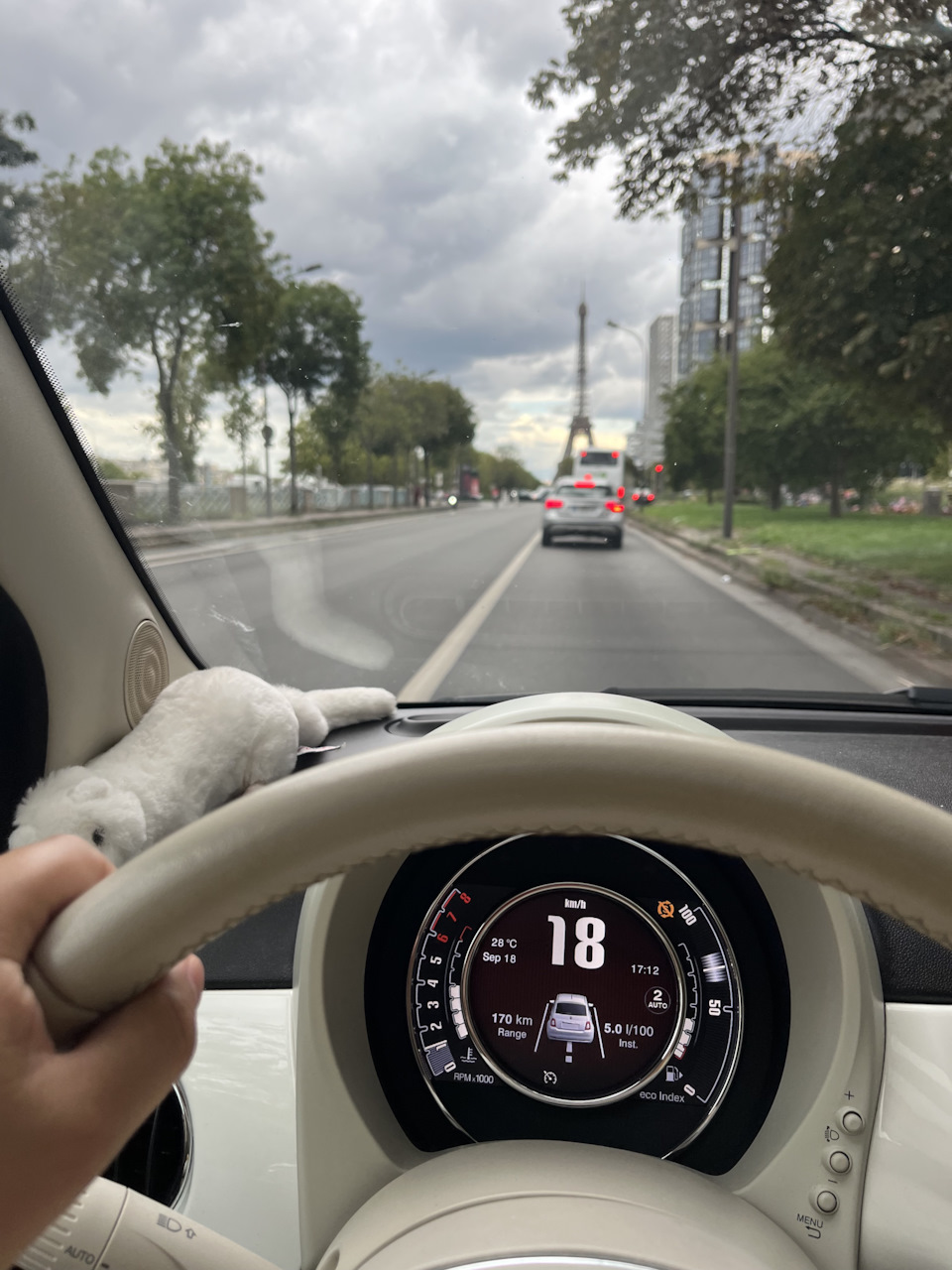 Путешествие в 6000 км — FIAT 500 (2G), 0,9 л, 2019 года | путешествие |  DRIVE2